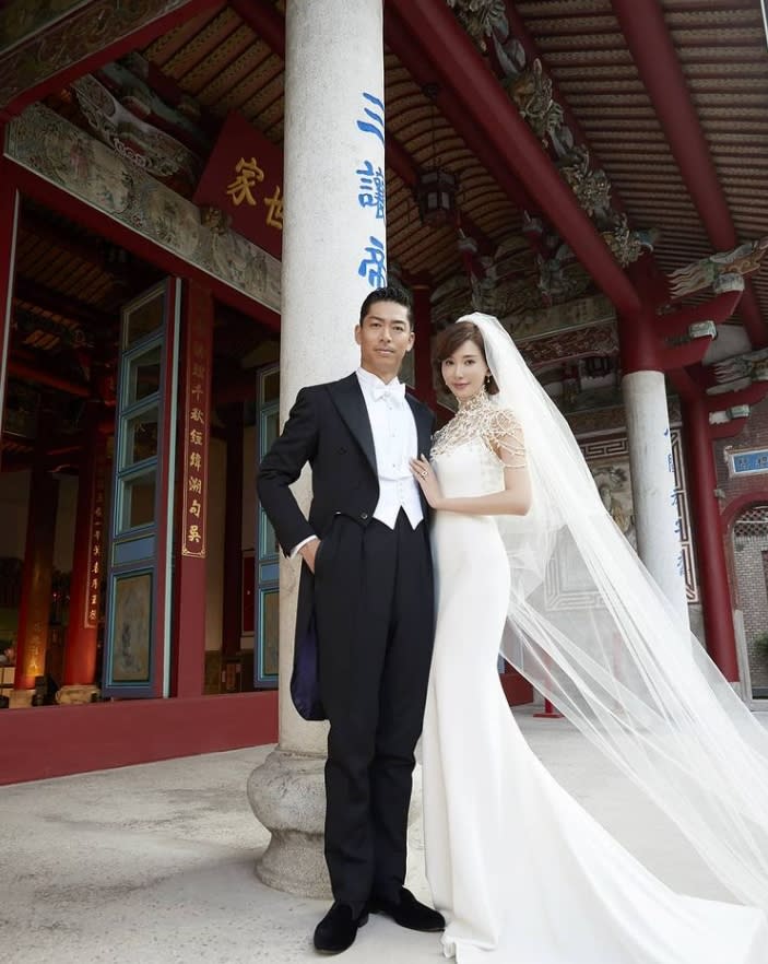 林志玲和AKIRA於2019年結婚。（圖／翻攝自IG）