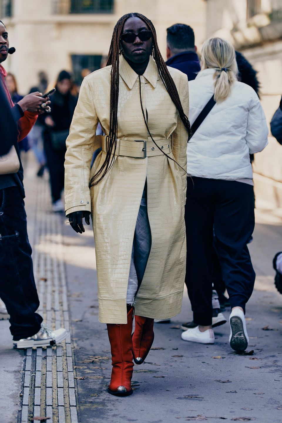 Doja, Naomi, Janet, Oh My! The Final Day of Paris Fashion Week Street Style