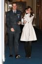 In 2008, Kate was by Wills' side when he received his RAF wings in a graduation ceremony in Lincolnshire.