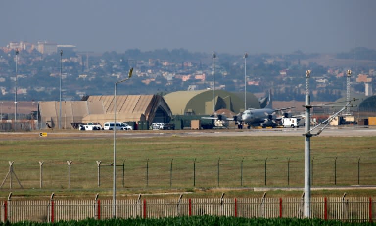 Officials have said the authorities suspect that Incirlik Air Base was used by rogue troops to refuel military aircraft "hijacked" by the coup plotters