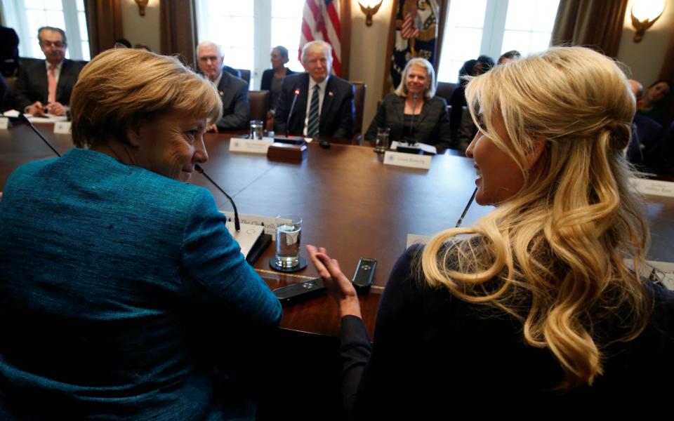 merkel ivanka - Credit: Reuters