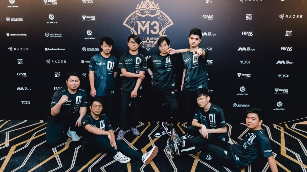 Blacklist International, champions of MPL Philippines Seasons 7 and 8, secured an upper bracket berth in the M3 World Championship Playoffs with a clean sweep of Group A in the Group Stage. (Photo: Blacklist International)