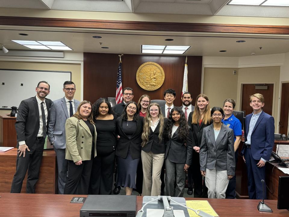 Palm Desert High School's mock trial team made its way to the Elite Eight in the 42nd annual Riverside County Mock Trial Competition.