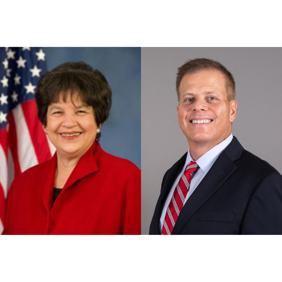 Democratic U.S. Rep. Lois Frankel faces Republican candidate Dan Franzese in the race for the U.S. House District 22 seat.