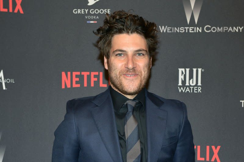 Adam Pally attends The Weinstein Co. and Netflix Golden Globes after-party in 2017. File Photo by Christine Chew/UPI