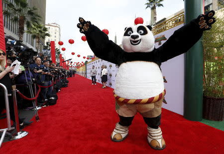 The character of Po January 16, 2016. REUTERS/Mario Anzuoni