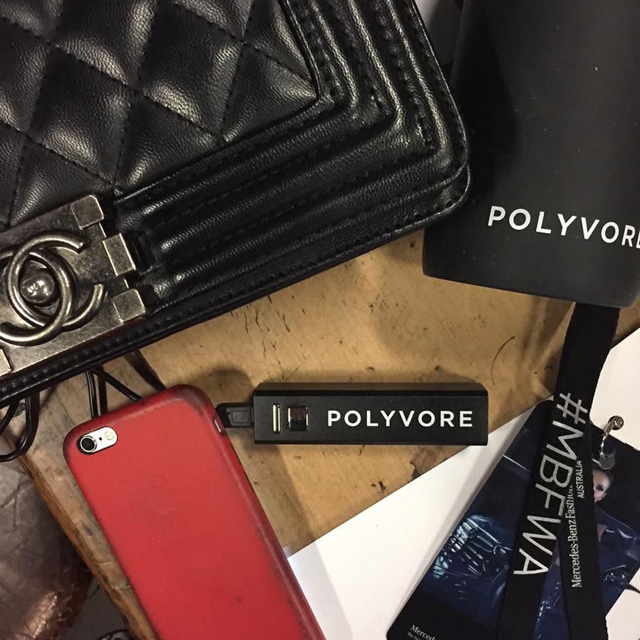 Portable Polyvore charger has been our must-have accessory