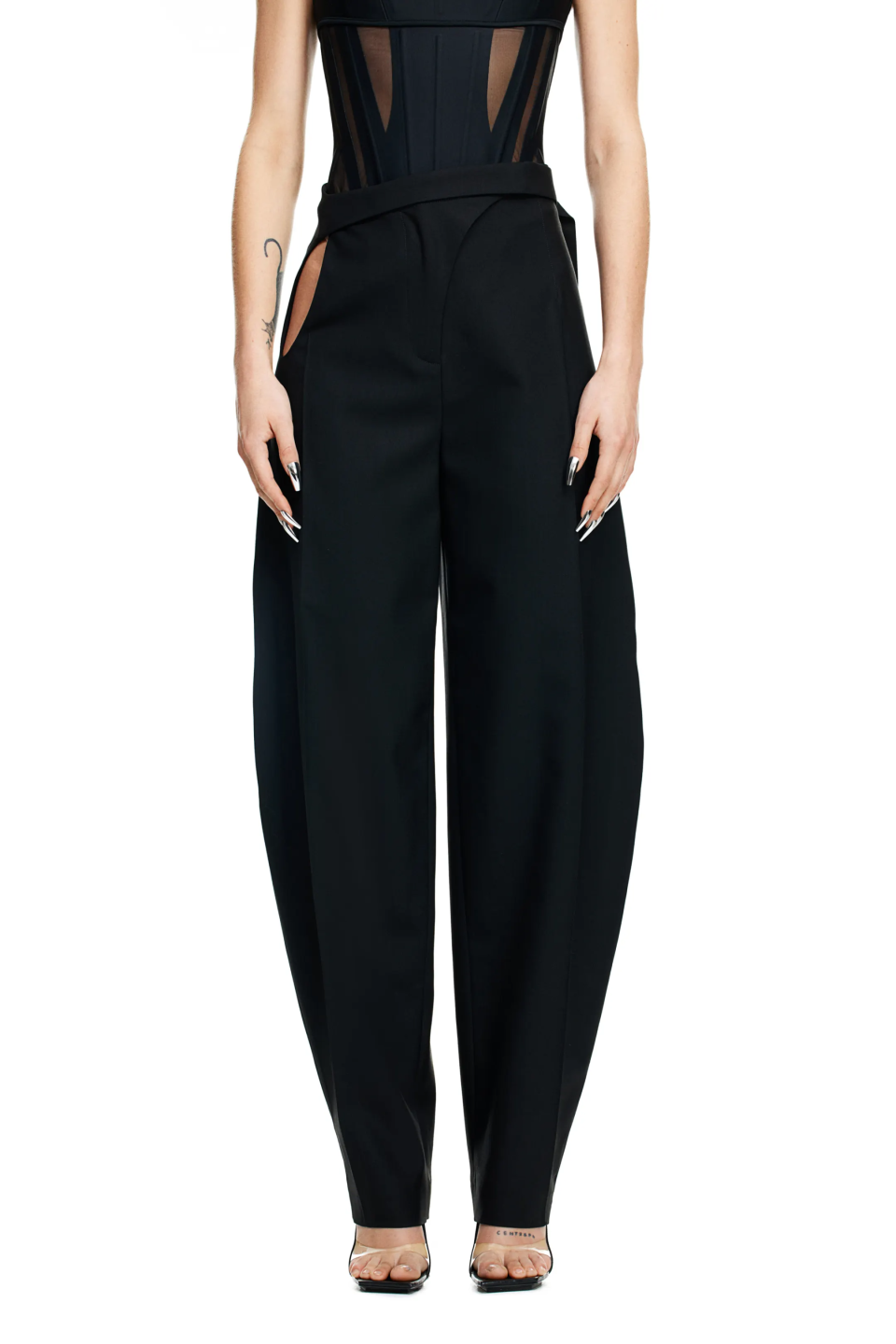 Mugler x H&M Jersey Cut-Out Pants