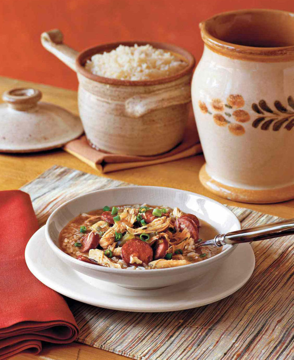 Chicken-and-Sausage Gumbo