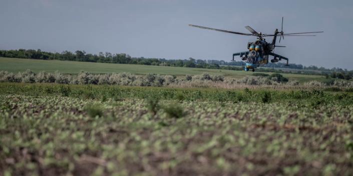 ukraine attack helicop