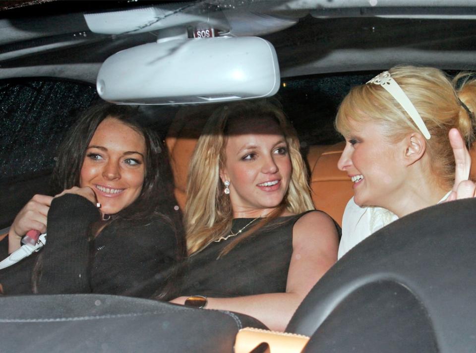 Lindsay Lohan, Britney Spears, Paris Hilton