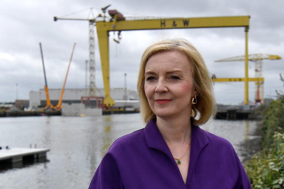 Liz Truss (Clodagh Kilcoyne/PA) (PA Wire)