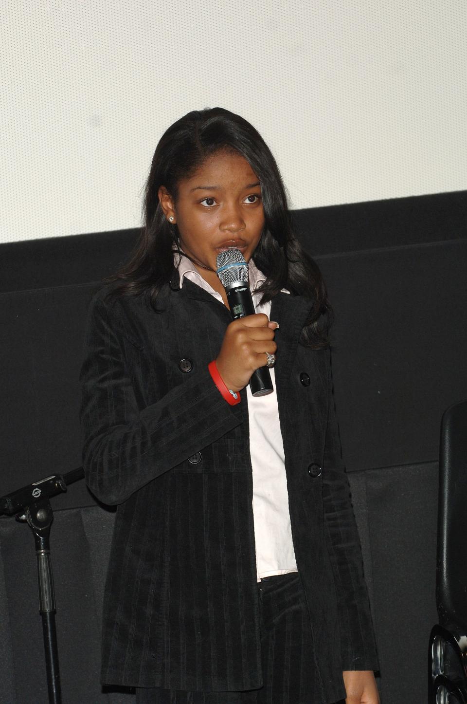 Actress Keke Palmer attends the Q & A with the cast of "Akeelah And The Bee" during the 5th Annual Tribeca Film Festival April 26, 2006