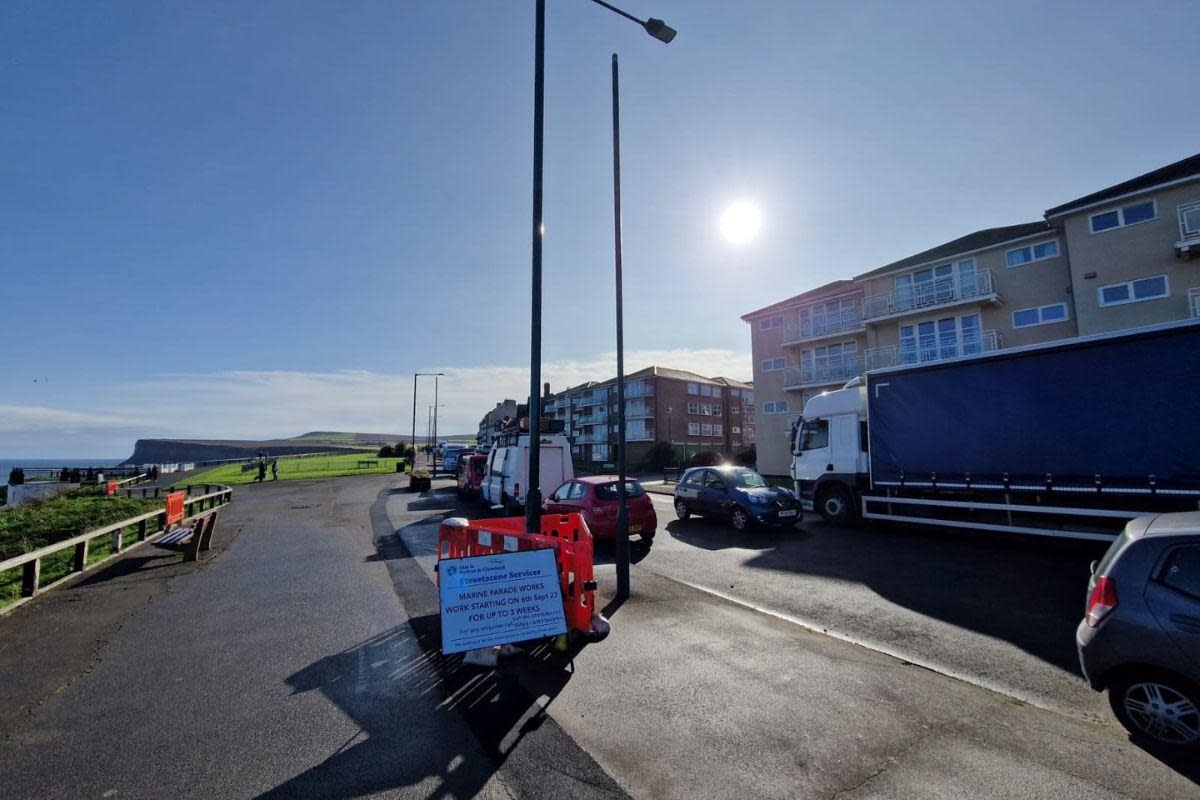 The next phase of works on Marine Parade in Saltburn is set to begin this week. <i>(Image: Michael Robinson)</i>