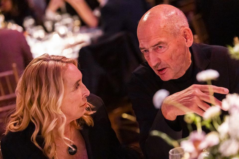 Lisa Phillips and Rem Koolhaas