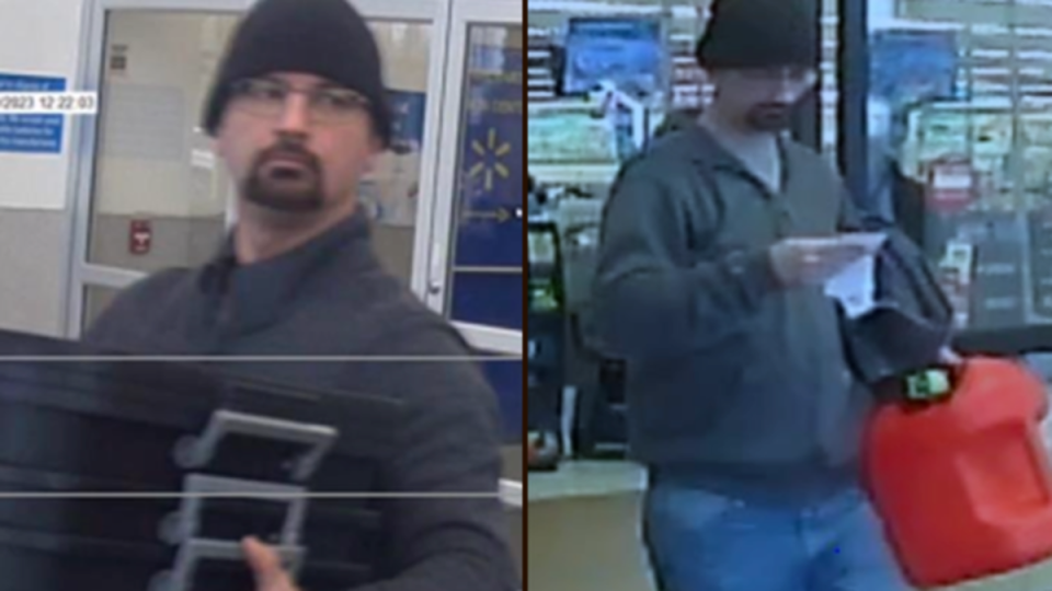 Michael Avery, 35, was seen purchasing gas cannisters (Rochester Police Department/X)