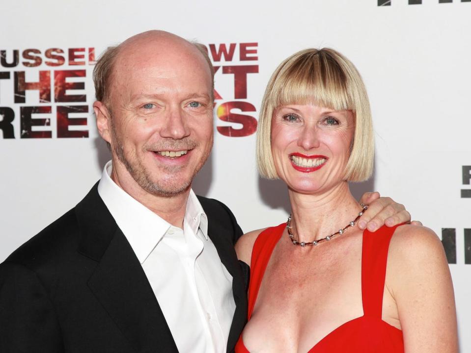 <div class="inline-image__caption"><p>Paul Haggis and former wife, actress Deborah Rennard in 2010. </p></div> <div class="inline-image__credit">Charles Eshelman</div>