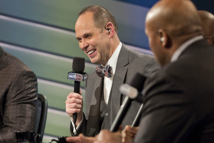 Ernie Johnson is best known for his role on “Inside the NBA.”<br>(Credit: Turner Sports)