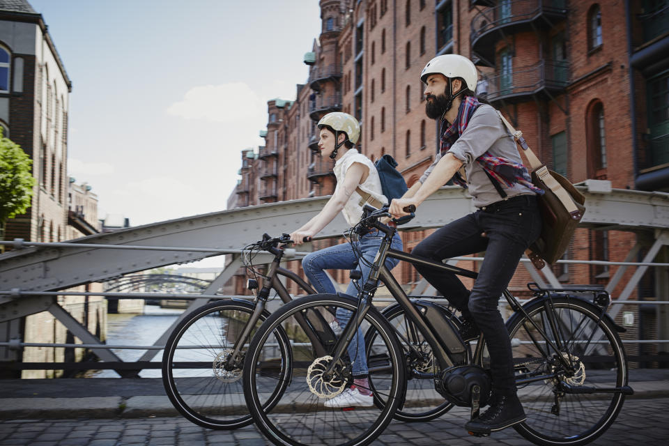 El impacto de utilizar una bicicleta en lugar de un automóvil en las grandes ciudades podría ser enorme. Foto: Getty Images. 