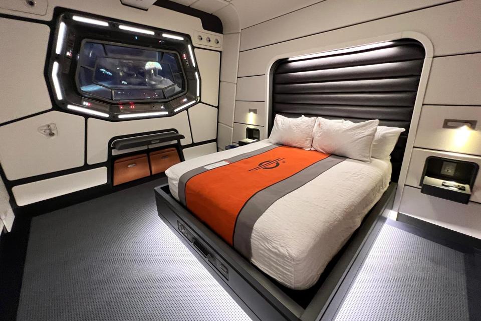 The cabin on the Galactic Starcruiser