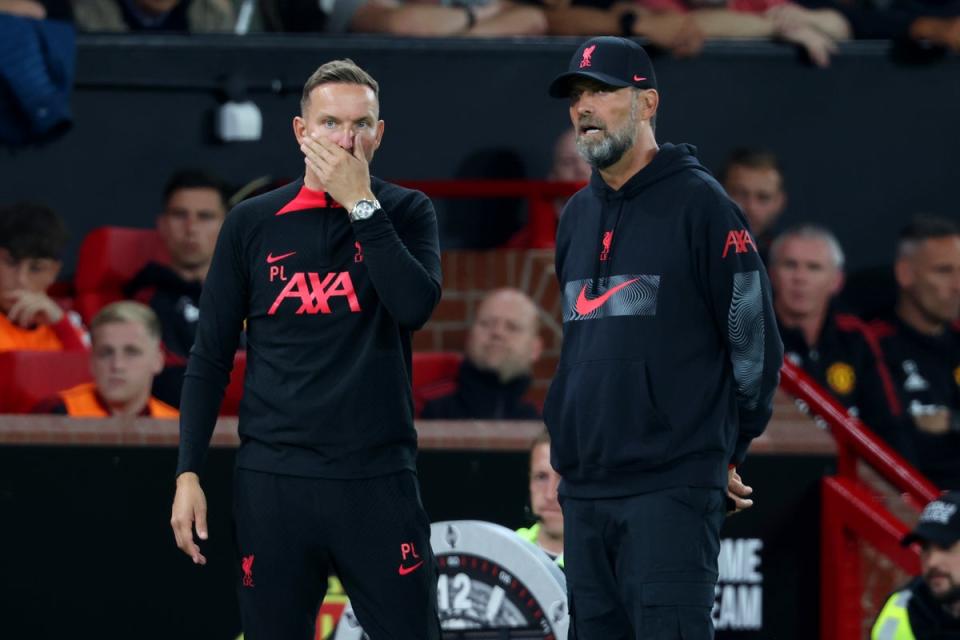 Pep Lijnders (left) has been a key lieutenant to Jurgen Klopp (Getty Images)