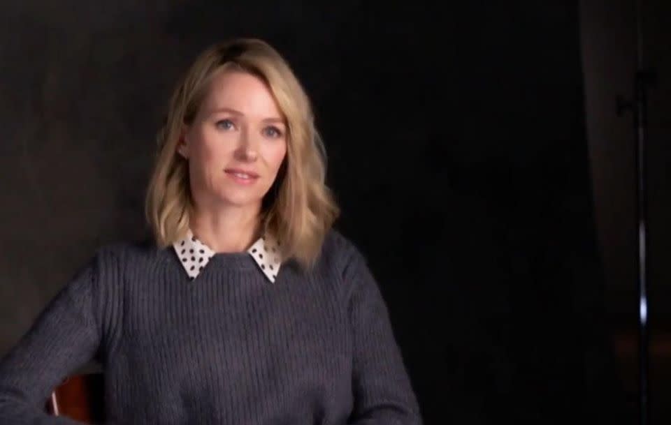 The footage will feature throughout the 90-minute film, which also includes interviews with close friends, family and Hollywood colleagues, like ex-girlfriend Naomi Watts. Source: Channel Seven