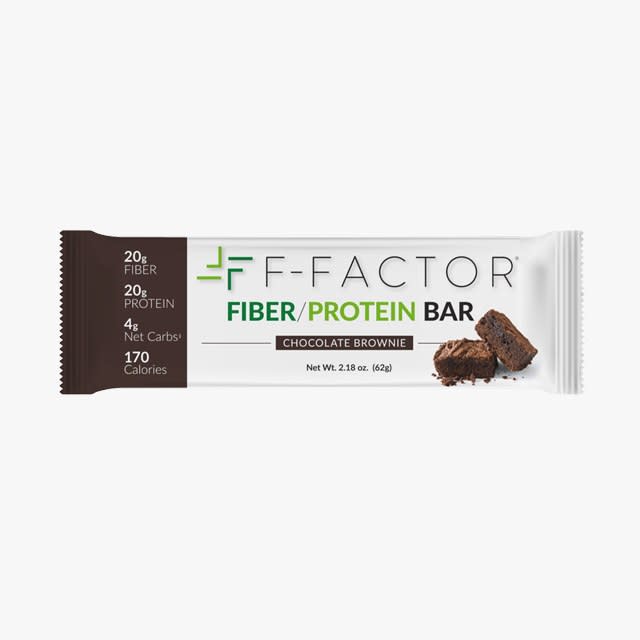 F-Factor Fiber/Protein Bars in Chocolate Protein, $35
But it now
