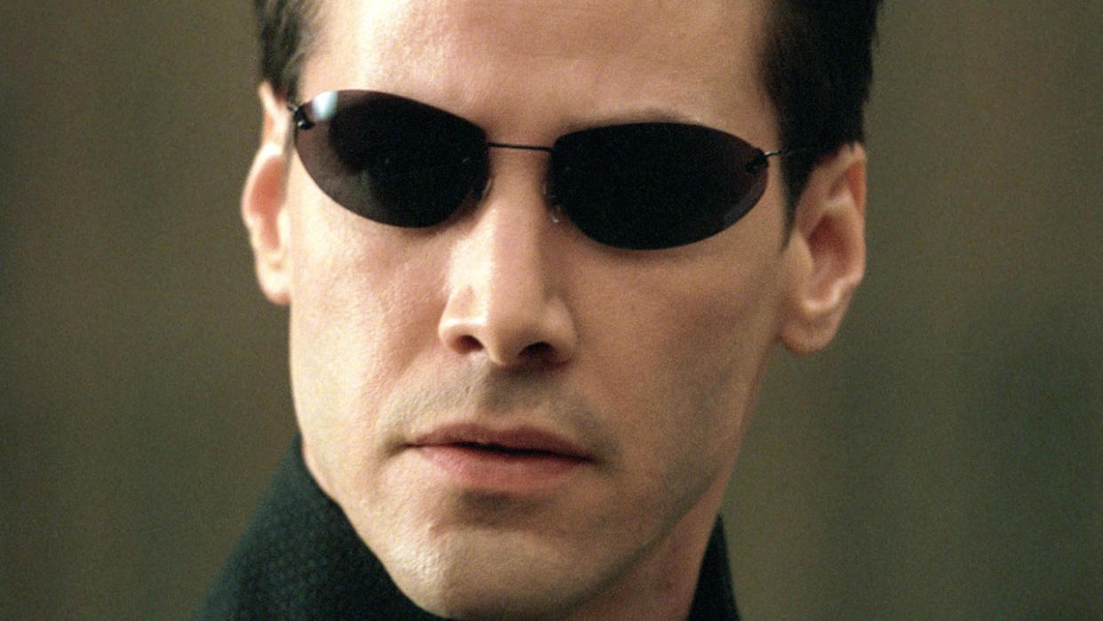  Keanu Reeves in The Matrix 