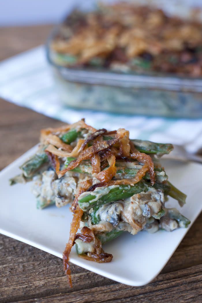 35) Vegan Green Bean Casserole Recipe