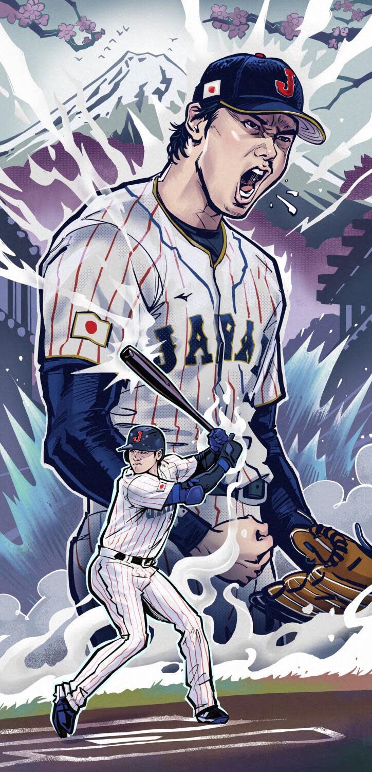 Shohei Ohtani graphic