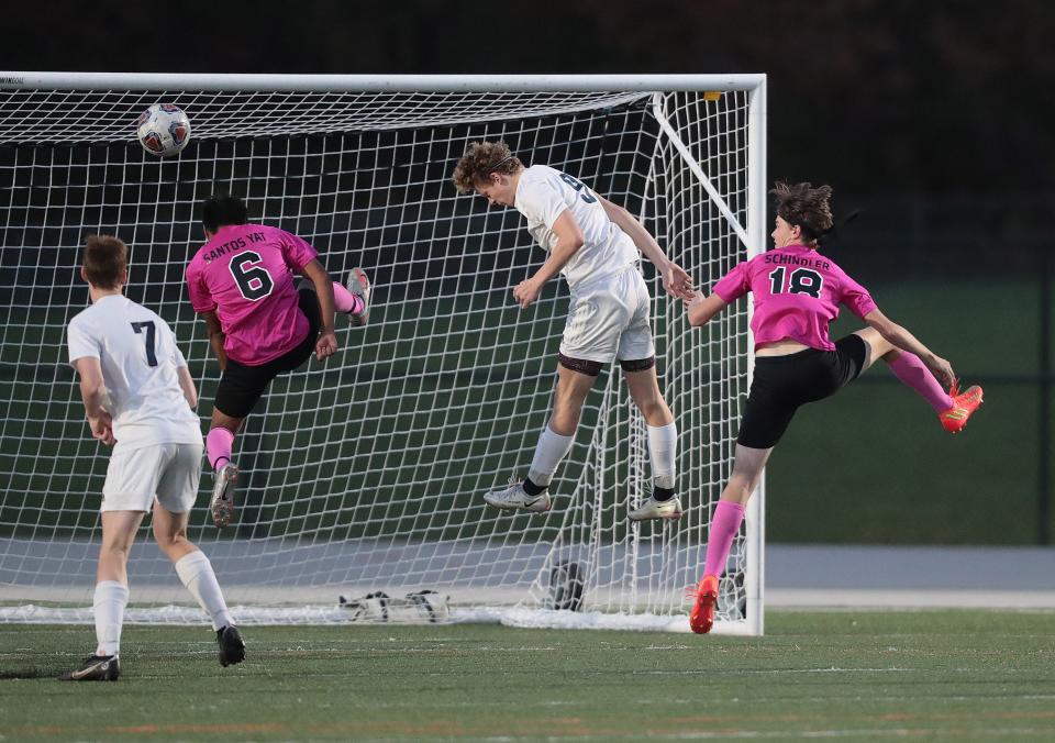 Louisville at Massillon boys soccer Thursday, October 6, 2022. 