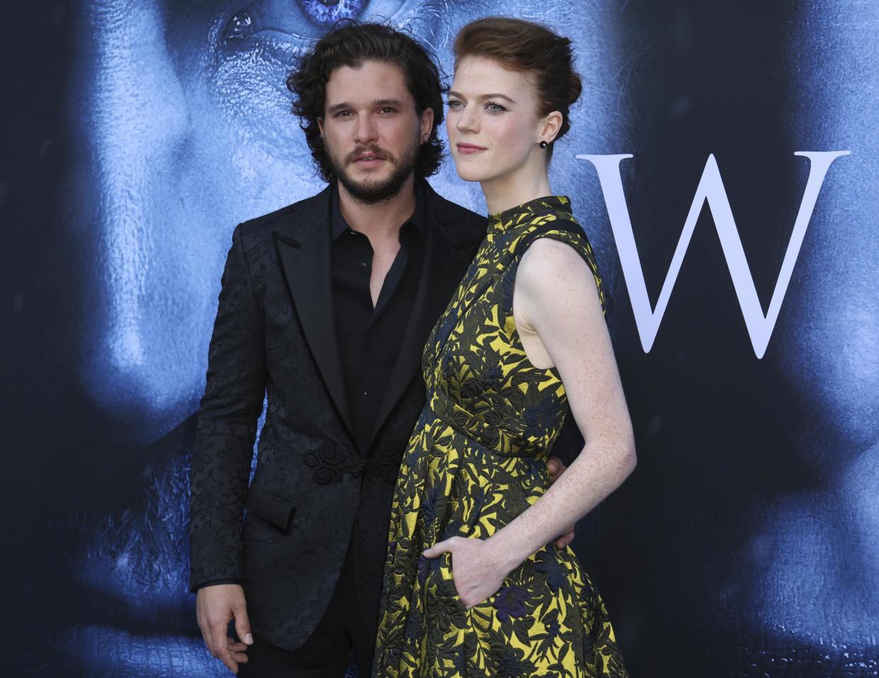 Set to wed? Kit Harington and Rose Leslie have got 'engaged': Willy Sanjuan/Invision/AP