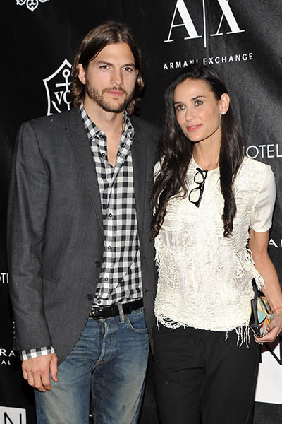 Demi Moore and Ashton Kutcher