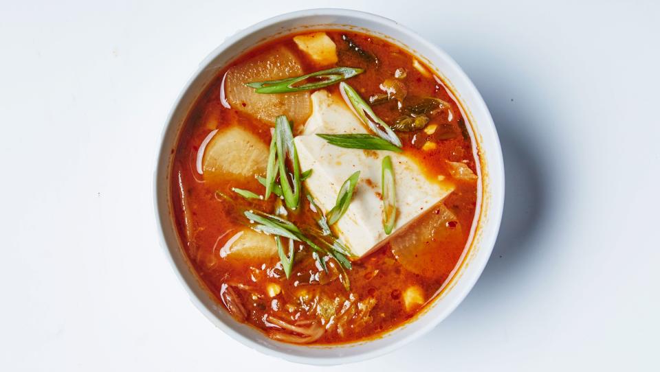 Tofu and Kimchi Stew
