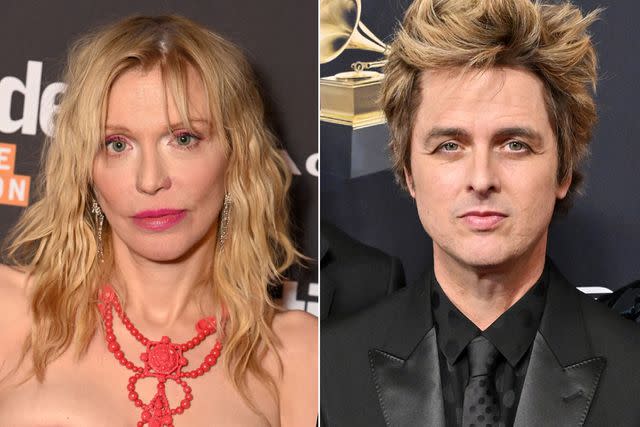 <p>Dave J Hogan/Getty Images; Axelle/Bauer-Griffin/FilmMagic</p> Courtney Love and Billie Joe Armstrong