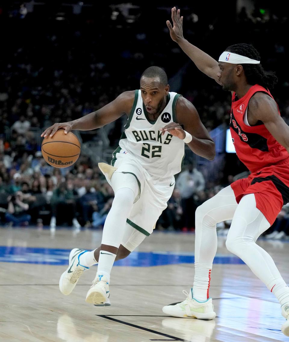 Bucks forward Khris Middleton will not play against the Utah Jazz Friday night.