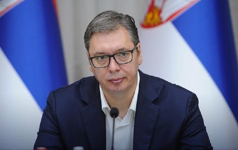 塞爾維亞總統武契奇(Aleksandar Vucic)。(臉書)