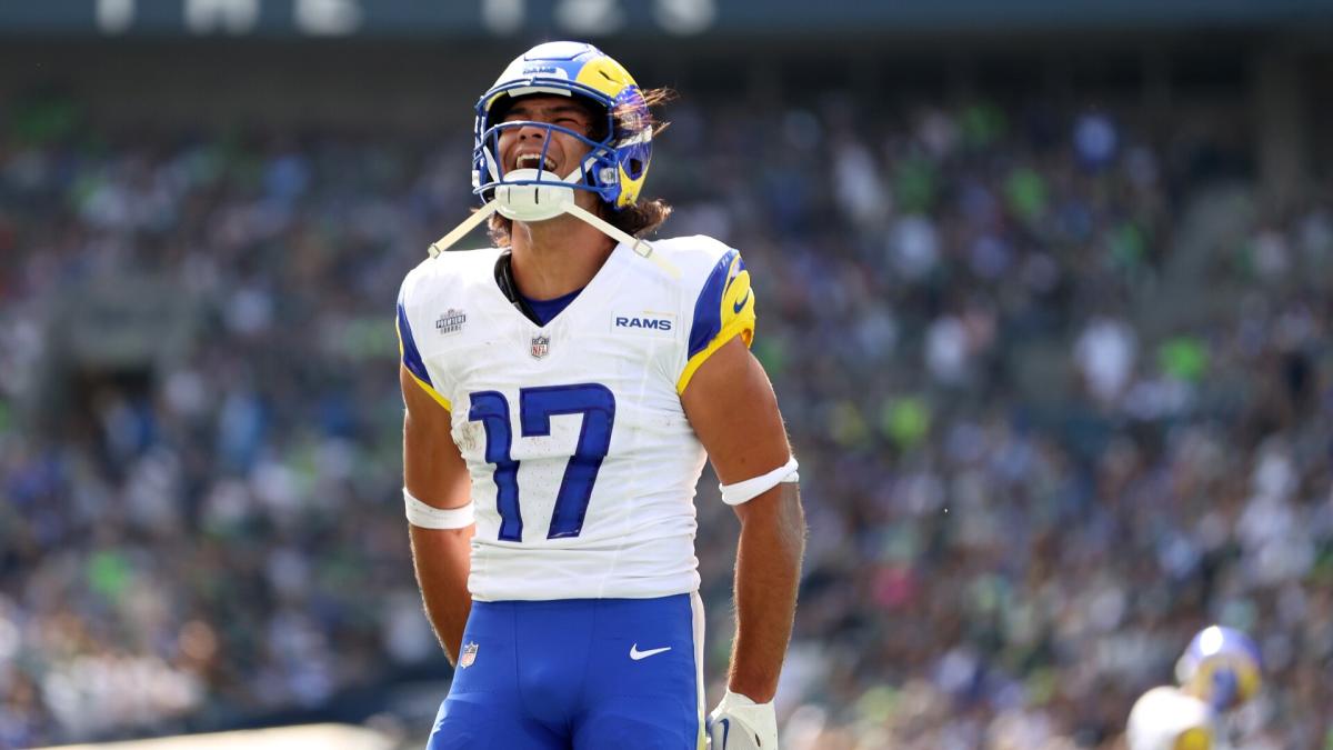 Puka Nacua (LAR-WR) now has 17.7 fantasy points in PPR (9.7