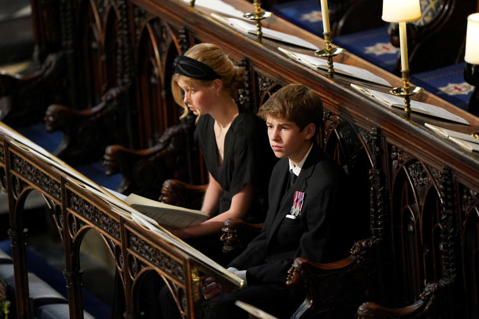 VISCOUNT JAMES SEVERN UND LADY LOUISE WINDSOR