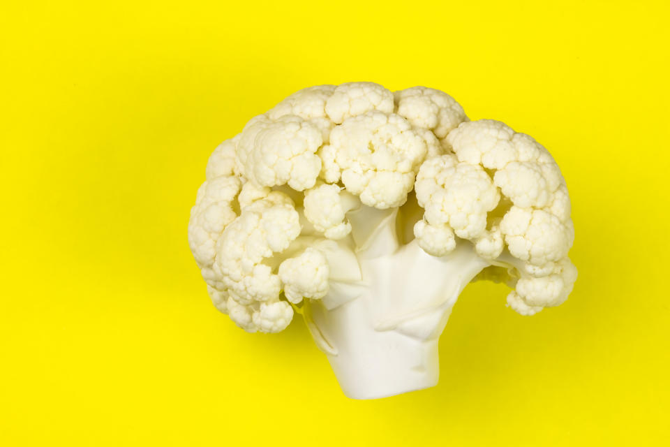 A piece of cauliflower