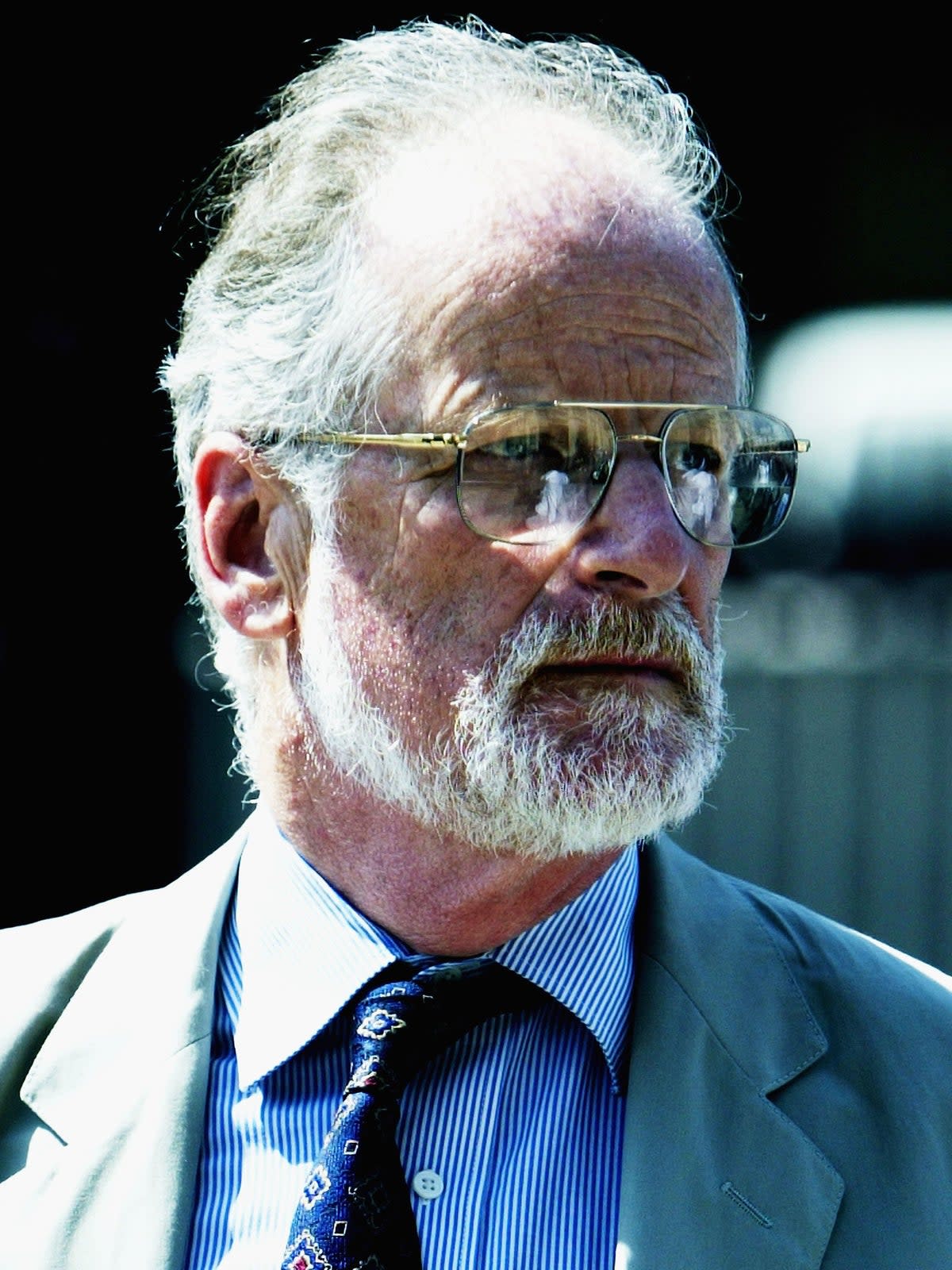 David Kelly arrives at the House of Commons in July 2003 (Getty)