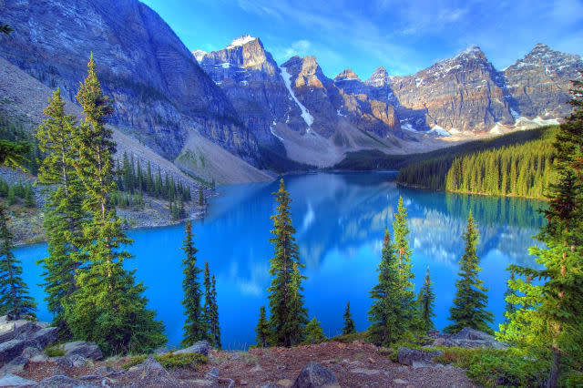 Moraine Lake, Banff, Rocky Mountain, Canada