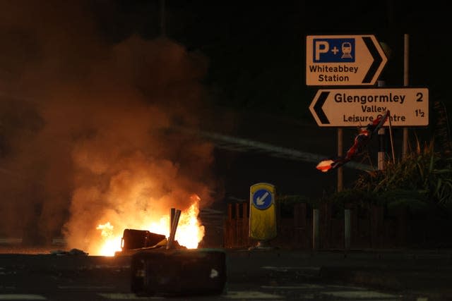 Northern Ireland unrest