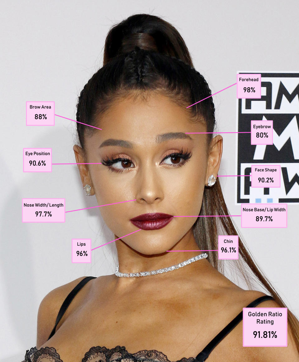 Ariana Grande came in fifth place. (Supplied/Dr Julian De Silva)