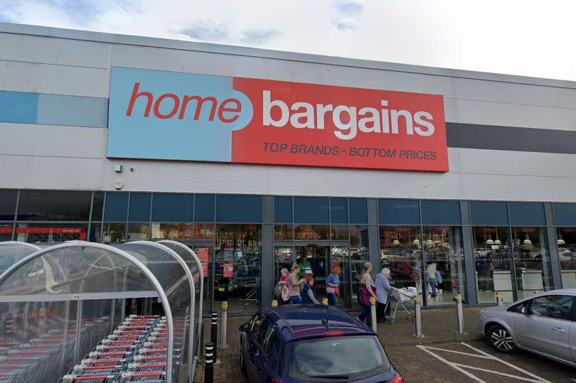 Home Bargains store front