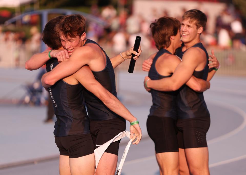 High School athletes gather at BYU in Provo to compete for the state track and field championships on Saturday, May 20, 2023. | Scott G Winterton, Deseret News