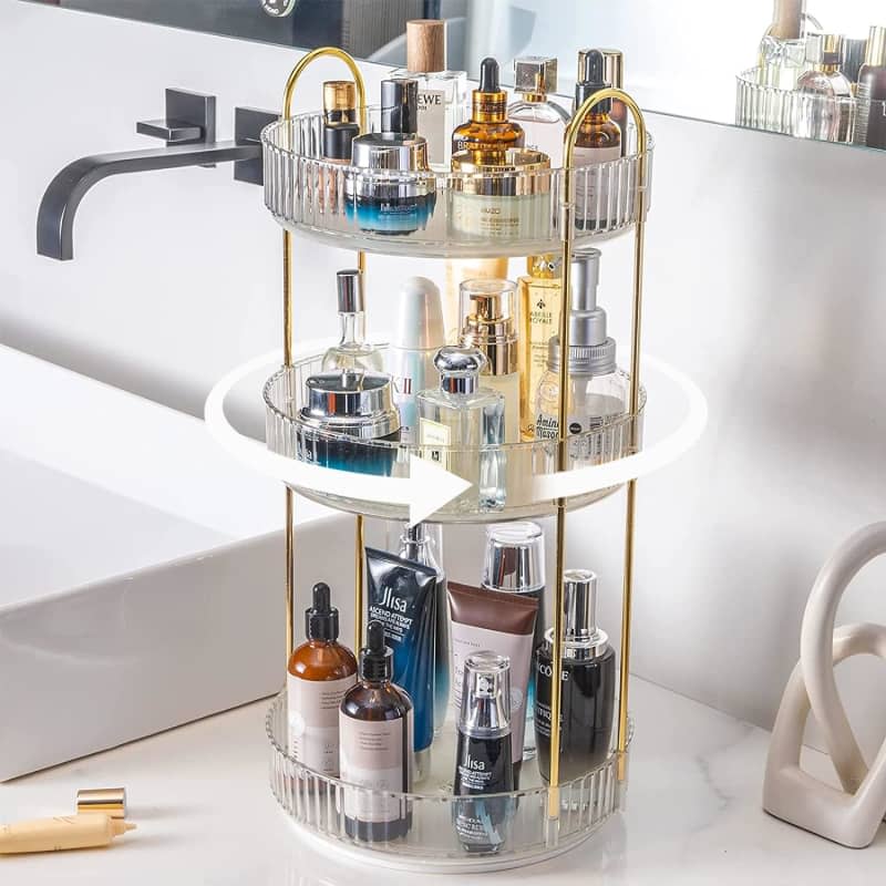 Stylish 3-Tier Beauty Organizer