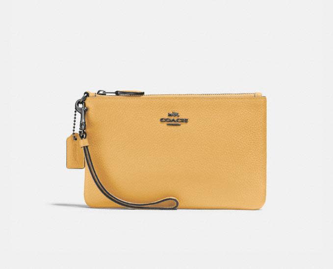 Small Wristlet. Image via Coach.