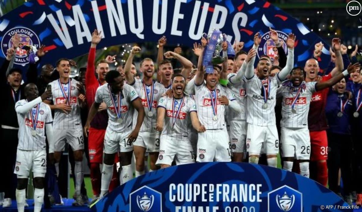 La victoire des Toulousains en Coupe de France. - AFP / Franck Fife