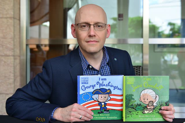 <p>Johnny Louis/Getty</p> Brad Meltzer, author of the Ordinary People Change the World historical children's book series